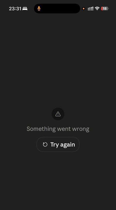 Claude iOS App 显示 Something went wrong 报错